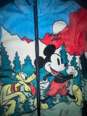 Disney Mickey & Pluto Scenic Fleece Jacket